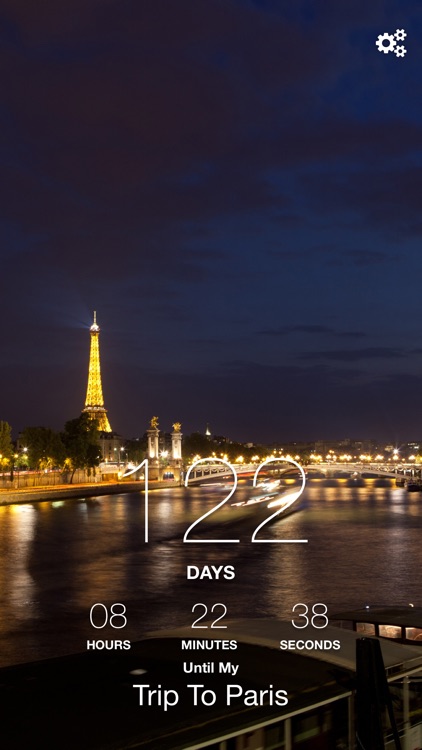 Paris Trip Countdown