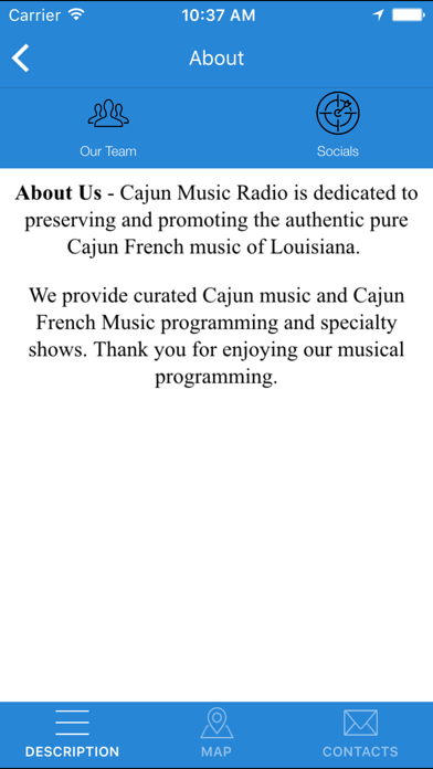 CAJUN Music Radio screenshot 3