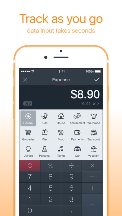 Saver – Personal Finance, Income & Expense tracker screenshot-1