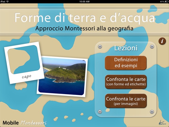 Forme di terra e d’acqua - Montessori Geografia(圖1)-速報App