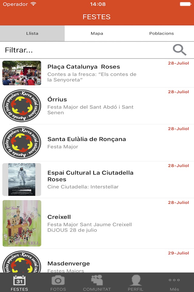 FesCAT festes majors de Catalunya screenshot 3