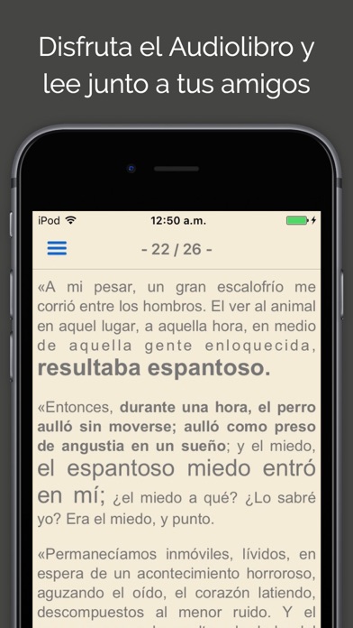 How to cancel & delete Audiolibro: El miedo from iphone & ipad 4