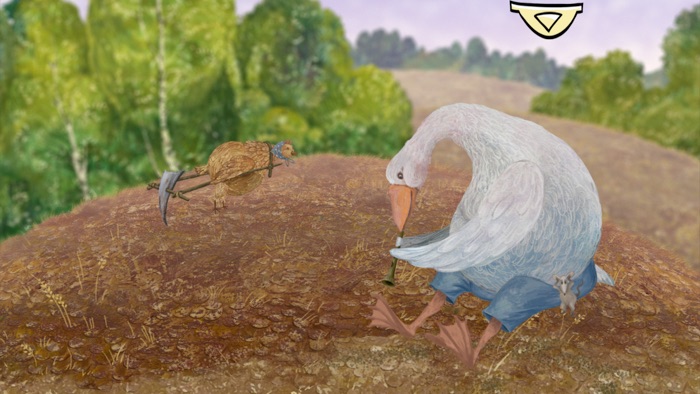 Курица и гусь сказка - азербаджан