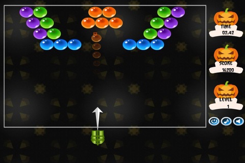 Pumpkin Bubble Shooter screenshot 2