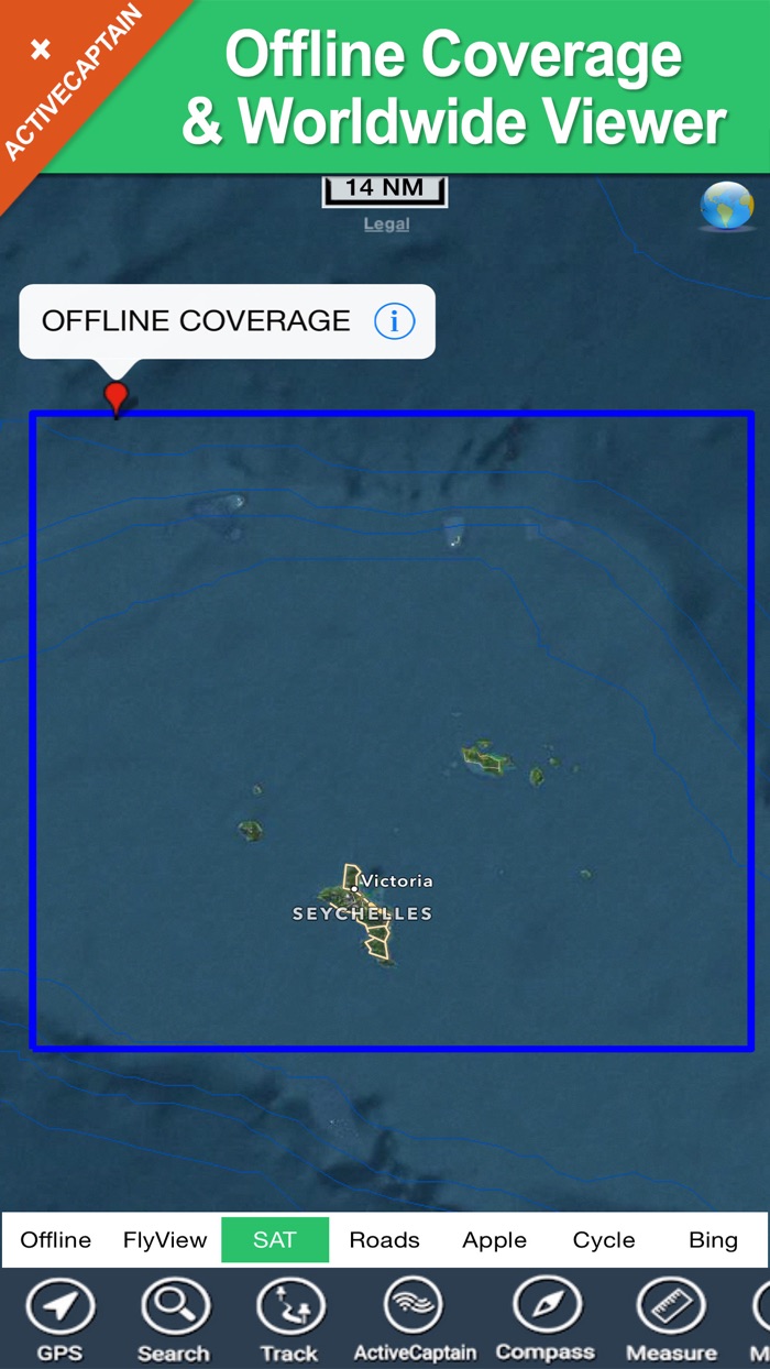 Seychelles - GPS Map Navigator