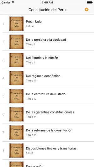 Constitución del Perú(圖1)-速報App