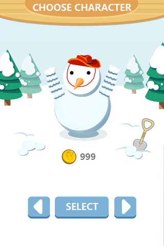 Snowman-ski in forset screenshot 2