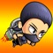 Junior ninja adventure games over obstacles and collect points