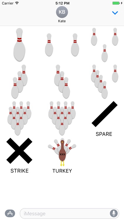 Bowling Stickies