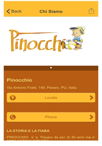 Pinocchio Pesaro screenshot 2
