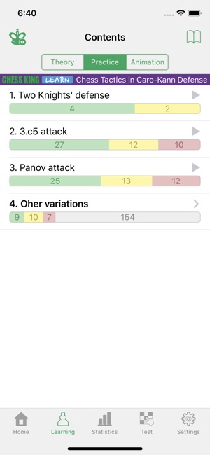 Chess Tactics. Caro-Kann Def.(圖3)-速報App