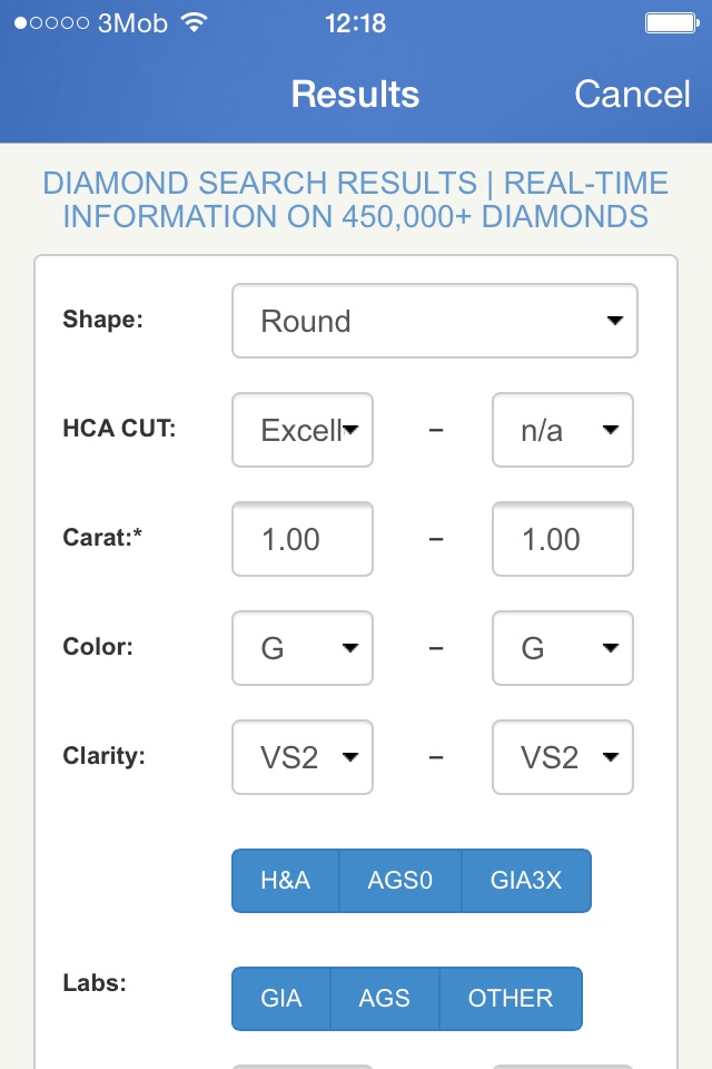 Diamond Price Calculator screenshot 4