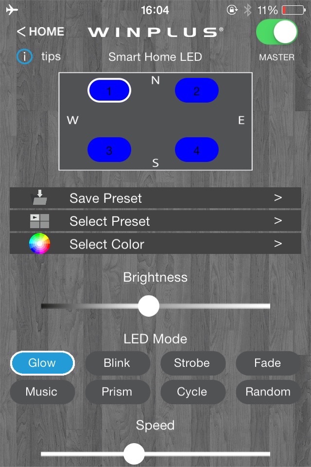 Winplus LED screenshot 2