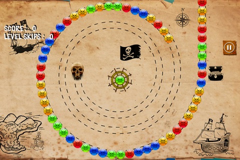 Amazing Pirate Bubble Match - best marble shooting game screenshot 3
