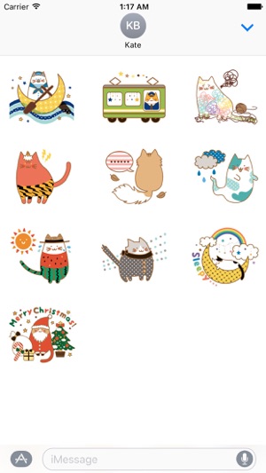 Colorful Cat Sticker(圖3)-速報App