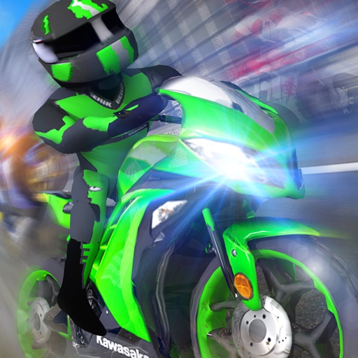 Super Moto Racing: Crazy Motorbike Driving Games icon