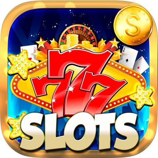 ``` 2016 ``` - A Big City Las Vegas FUN - FREE SLOTS Machine Casino Games icon