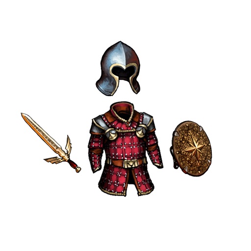 Fantasy / Medieval Weapons and Armors Sticker Pack iOS App