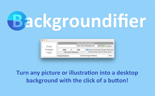 Backgroundifier