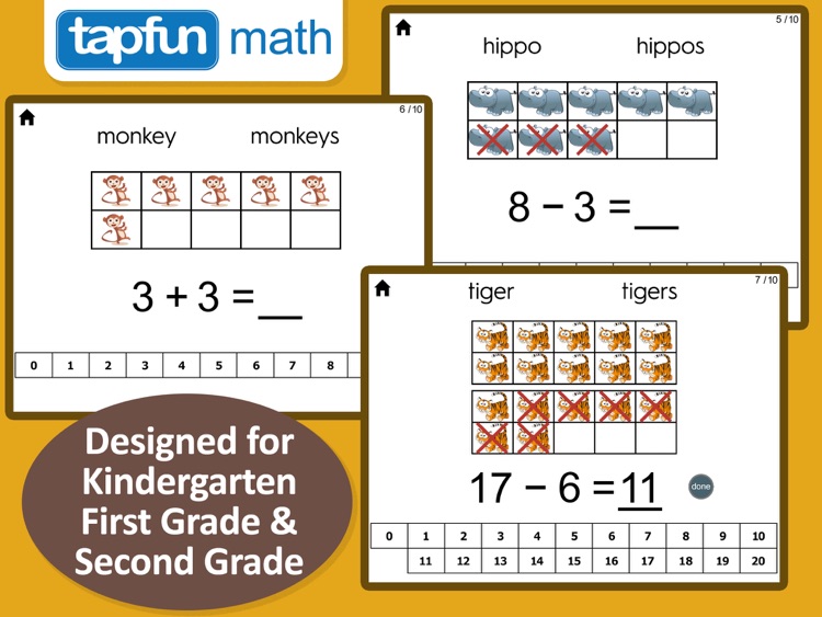 Ten Frames Math School Edition screenshot-0