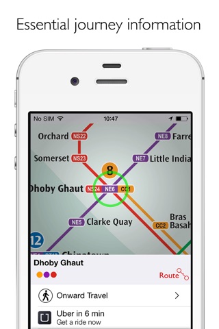 Singapore Metro Map & Planner screenshot 2