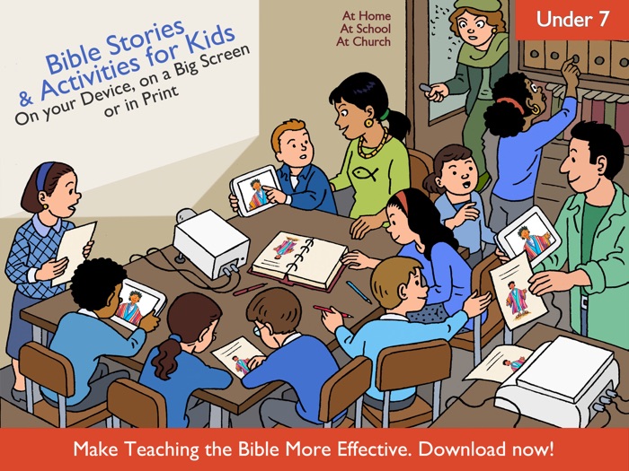 Actividades de la Biblia – Niños menores de 7 años