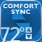 Adjust your home’s temperature anytime, anywhere from your iPhone/iPad/iPod Touch with the Comfort Sync mobile app