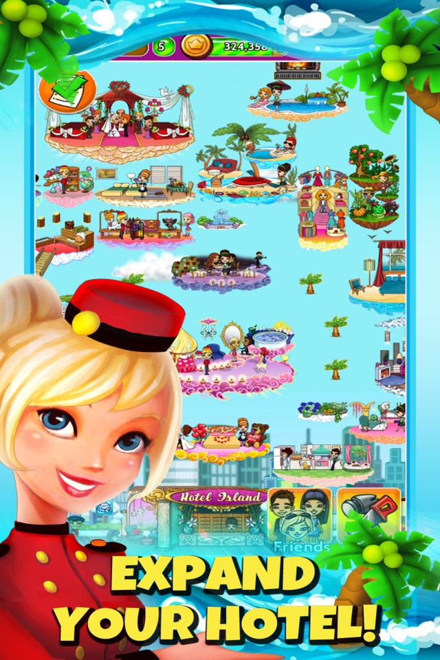 Hotel Island: Paradise Story! screenshot 2