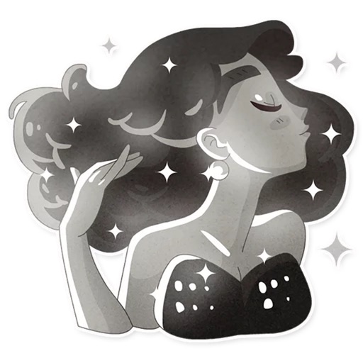 Audrey Glamour Sticker icon