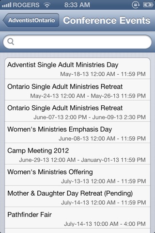 AdventistOntario screenshot 3