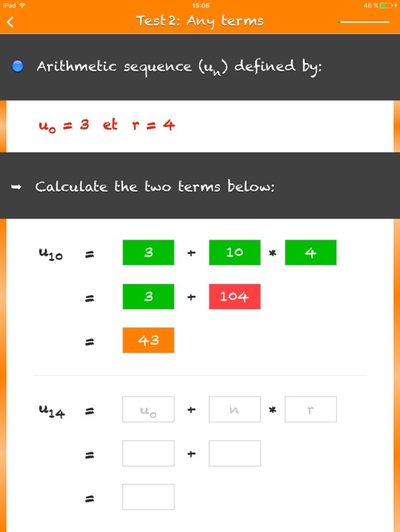 Arithmetic Sequences screenshot-3