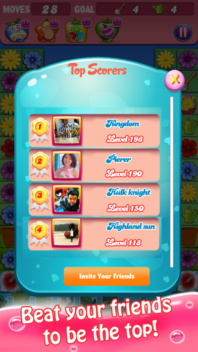How to cancel & delete Blossom Swap - Free Flower Link Paradise Games from iphone & ipad 3