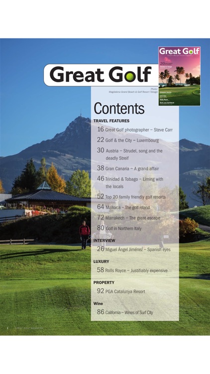 Great Golf Magazine - The Luxury Travel and Lifestyle Magazine