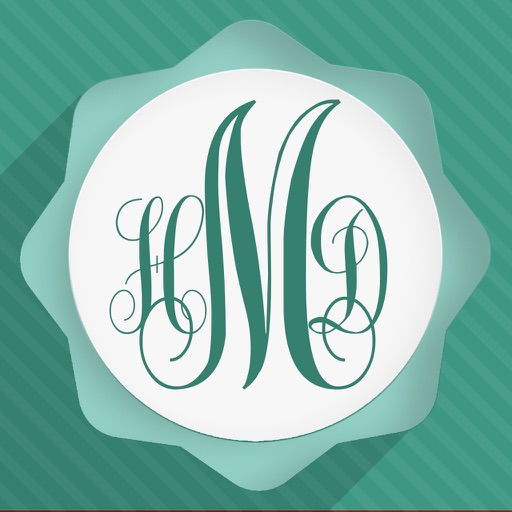 Monogram Maker + Download Chevron Wallpapers FREE icon