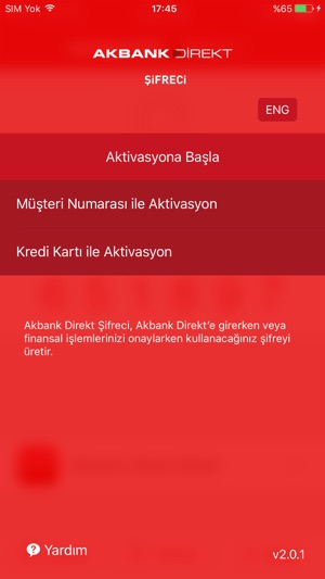 Akbank Direkt Şifreci