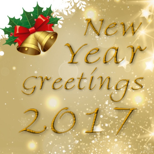 Happy New Year Greetings Card: 2017 Holiday Wishes