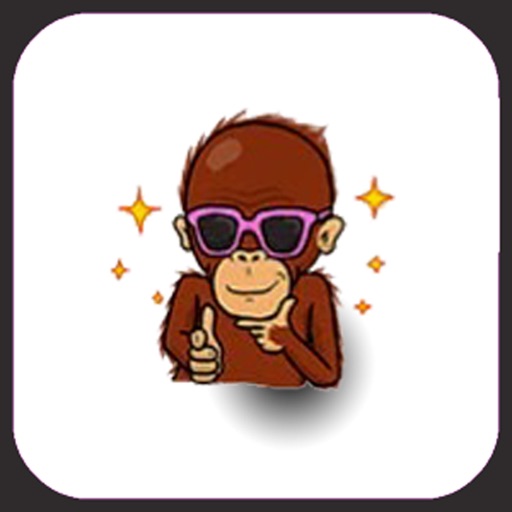 Monkey Funny - TKS Sticker