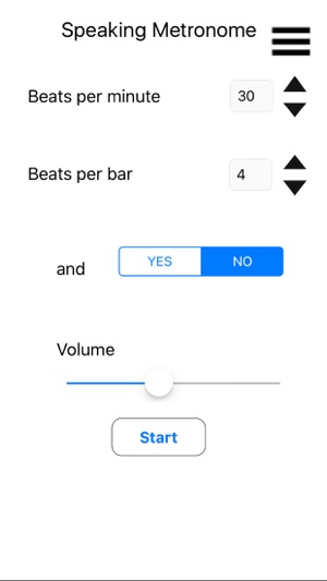 Speaking Metronome 2