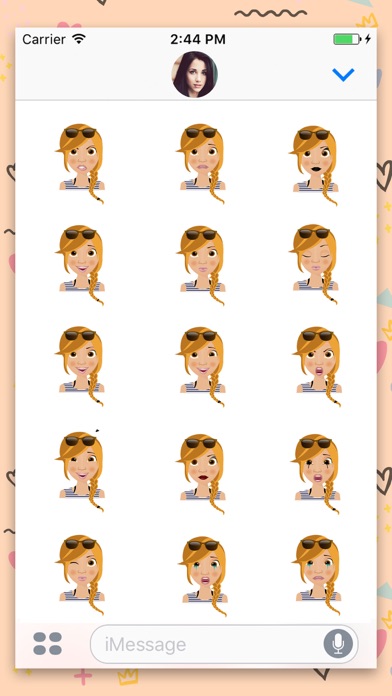 Avatar Girl : Animated Sticker screenshot 3