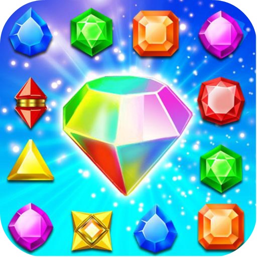 Space Jewel Match - Gems Boom Icon