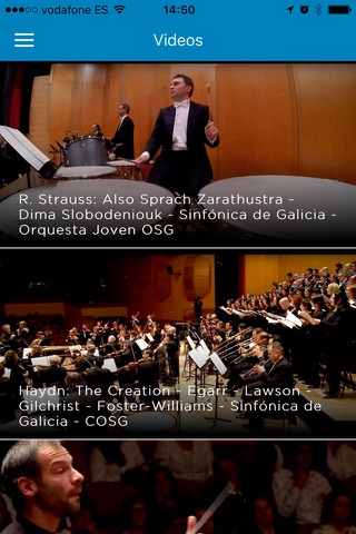 Orquesta Sinfónica de Galicia screenshot 2