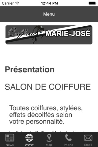 Coiffure Marie Josée screenshot 2