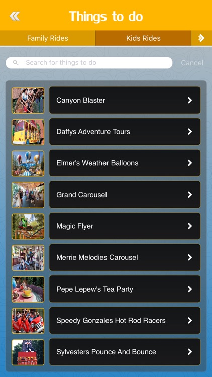 Great App for Six Flags Magic Mountain