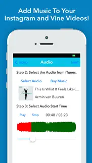 background music for video pro iphone screenshot 2