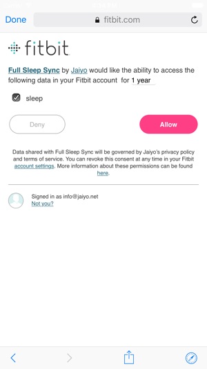 Sleep Sync for Fitbit(圖3)-速報App