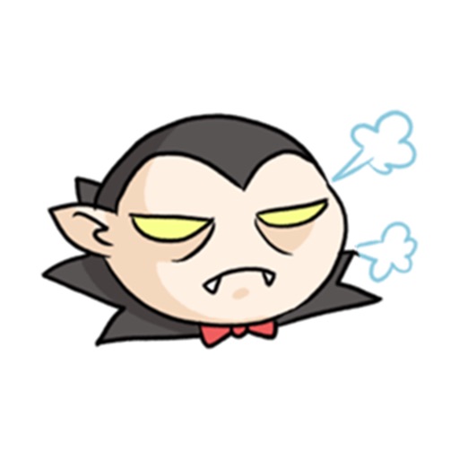 Vampire Dracula Sticker For iMessages