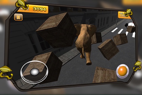 3D Elephant Simulator – Angry Animal Simulator screenshot 2