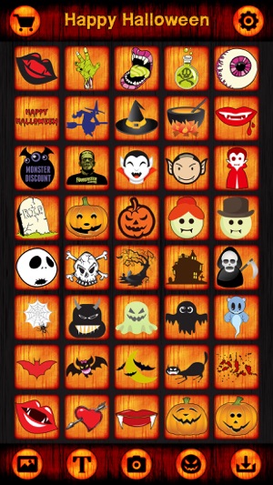 HD Halloween Cards, Stickers & Frames for Greeting(圖5)-速報App