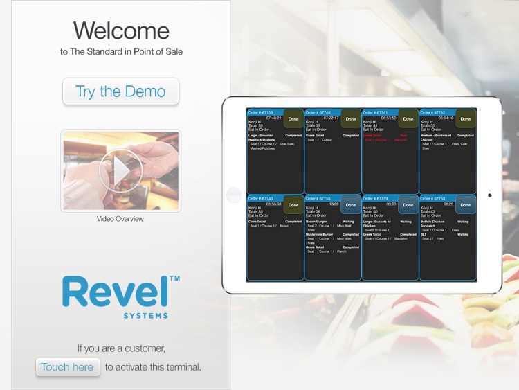 Revel Kitchen Display System