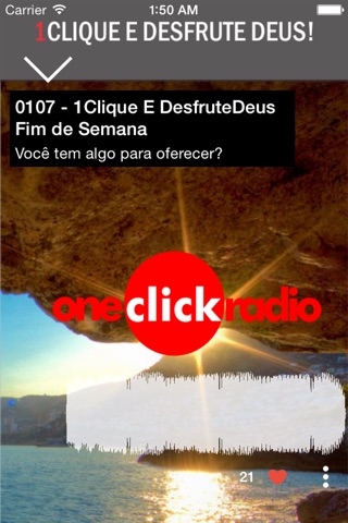 OneClickRadio screenshot 2